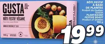IGA Gusta plant-based festive roast offer