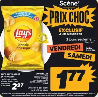 IGA Lay's chips offer
