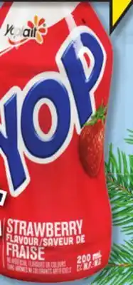 IGA Yoplait yop drinkable yogurt offer