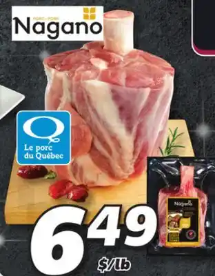 IGA Nagano pork shank hammer style offer