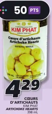 IGA Kim phat artichoke hearts offer