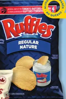 IGA Ruffles chips or snacks offer