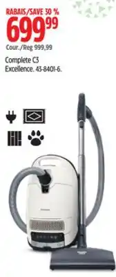 Canadian Tire Miele complete c3 excellence offer