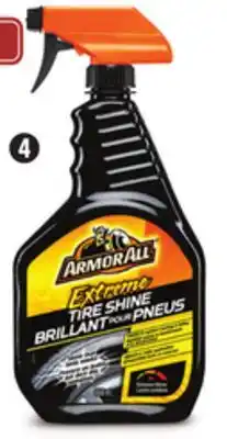 Canadian Tire Armor all extreme tire shine spray offer