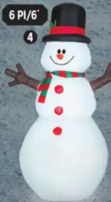 Canadian Tire Gemmy inflatable snowman offer