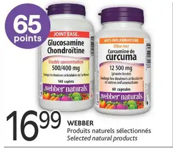 Brunet Webber produits naturels sélectionnés offer