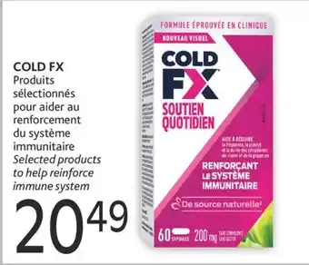 Brunet Cold fx produits sélectionnés offer