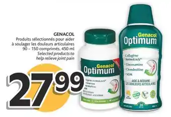 Brunet Genacol produits sélectionnés pour aider à soulager les douleurs articulaires offer