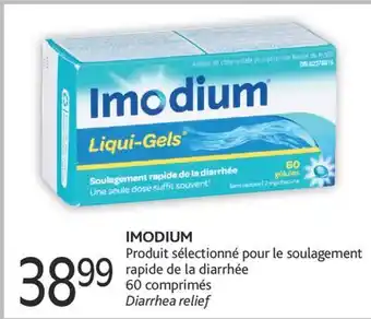 Brunet Imodium produit sélectionné pour le soulagement rapide de la diarrhée offer