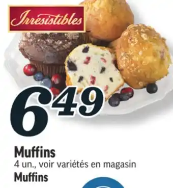 Marché Richelieu Muffins irresistibles | irresistibles muffins offer