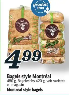 Marché Richelieu Bagels style montréal | montreal style bagels offer
