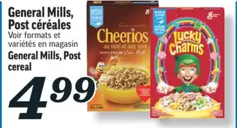 Marché Richelieu General mills, post céréales | general mills, post cereal offer