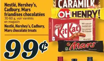 Marché Richelieu Friandises chocolatées nestlé, hershey's, cadbury, mars | nestlé, hershey's, cadbury, mars chocolate treats offer