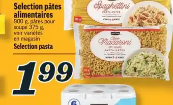 Marché Richelieu Pâtes alimentaires selection | selection pasta offer