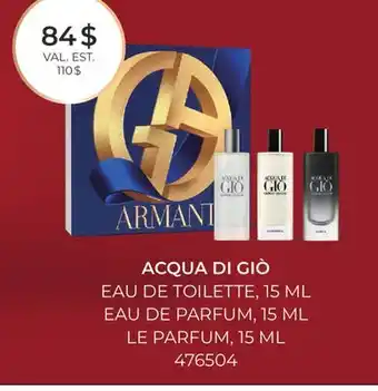 Jean Coutu Acqua di giò eau de parfum, 15 ml le parfum, 15 ml offer