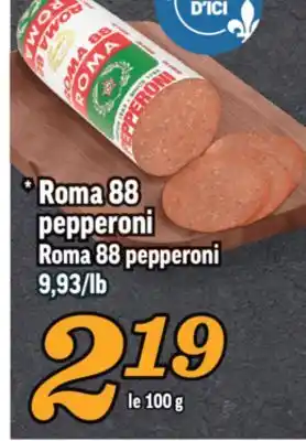 Marché Richelieu Roma 88 pepperoni | roma 88 pepperoni offer