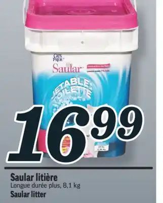 Marché Richelieu Litière saular | saular litter offer