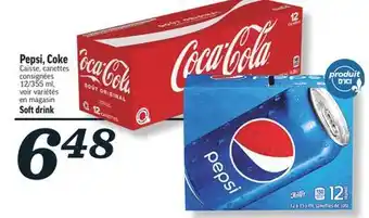 Marché Richelieu Pepsi, coke | soft drink offer