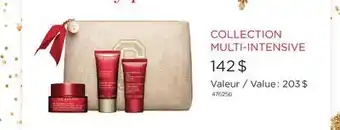 Jean Coutu Clarins collection multi-intensive offer