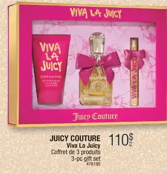 Jean Coutu Juicy couture viva la juicy 3-pc gift set offer
