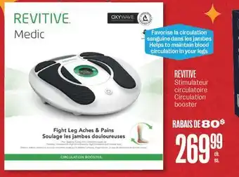 Jean Coutu Revitive circulation booster offer