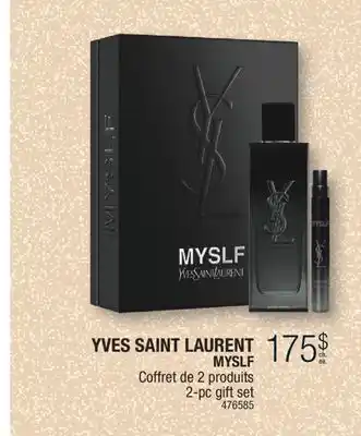 Jean Coutu Yves saint laurent myslf 2-pc gift set offer