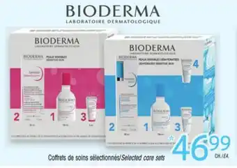 Uniprix Bioderma coffrets de soins sélectionnés/selected care sets offer