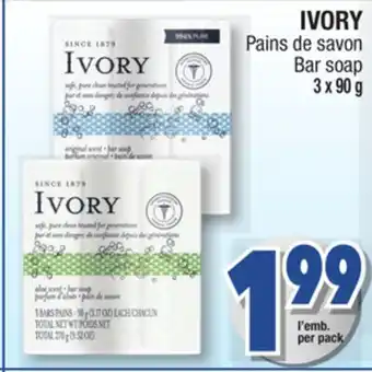 Jean Coutu Ivory bar soap offer