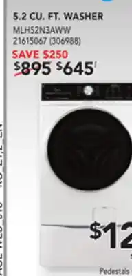 RONA Midea 5.2 cu. ft. washer offer