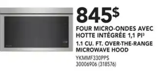 RONA 1.1 cu. ft. over-the-range microwave hood offer