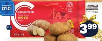 Marché Bonichoix Russet potatoes offer