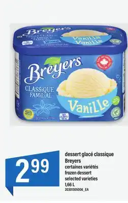 Maxi Dessert glacé classique breyers 1,66 l offer