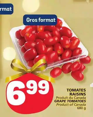 Marché Bonichoix Grape tomatoes offer