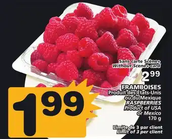 Marches Tradition Raspberries offer