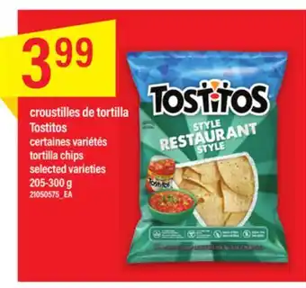 Maxi Croustilles de tortilla tostitos, 205-300 g offer