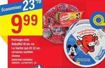 Maxi Fromage mini babybel 18 un. ou la vache qui rit 32 un offer