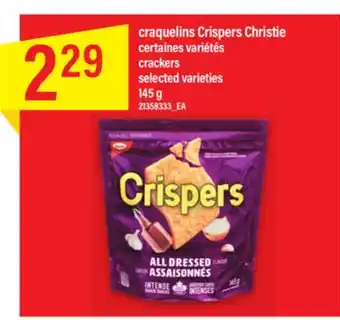 Maxi Craquelins crispers christie, 145 g offer