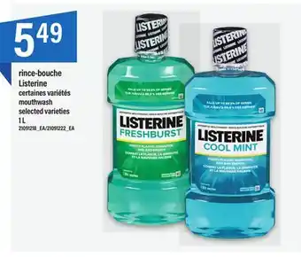 Maxi Rince-bouche listerine 1 l offer