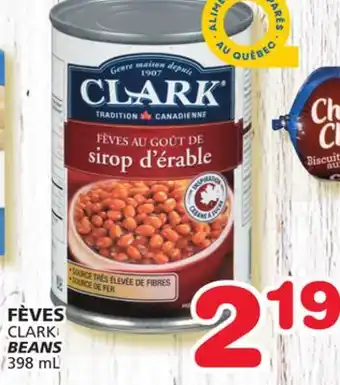 Marches Tradition Clark beans offer
