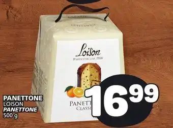 Marché Bonichoix Loison panettone offer