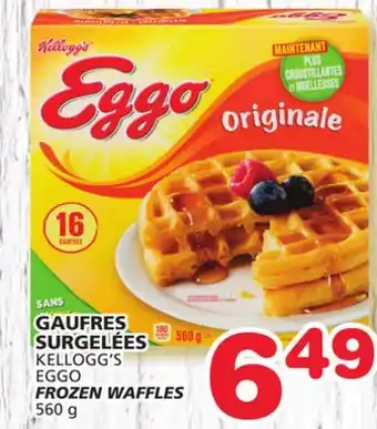 Marches Tradition Kellogg's eggo frozen waffles offer