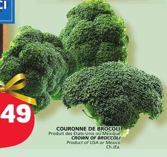 Marché Bonichoix Crown of broccoli offer