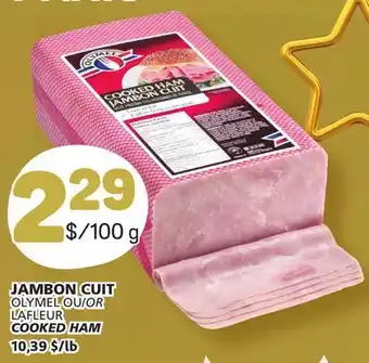 Marché Bonichoix Olymel or lafleur cooked ham offer