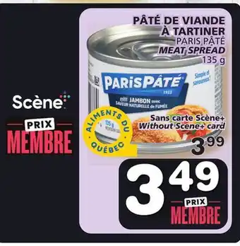 Marches Tradition Paris pâté meat spread offer