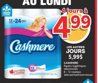 Brunet Cashmere papiers hygiéniques sélectionnés offer