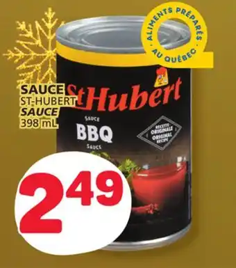 Marché Bonichoix St-hubert sauce offer