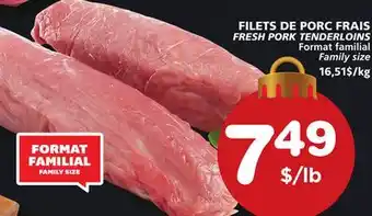 Marches Tradition Fresh pork tenderloins offer