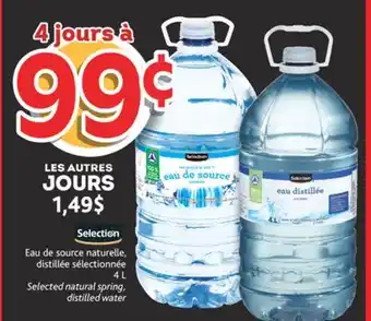 Brunet Selection eau de source naturelle, distillée sélectionnée offer