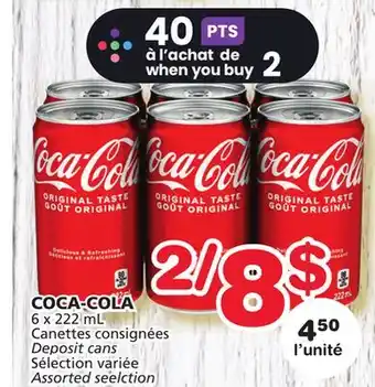 Marches Tradition Coca-cola offer