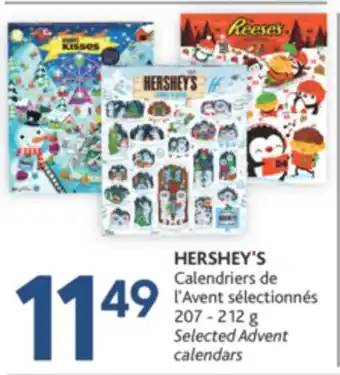 Brunet Hershey's calendriers de l'avent sélectionnés offer